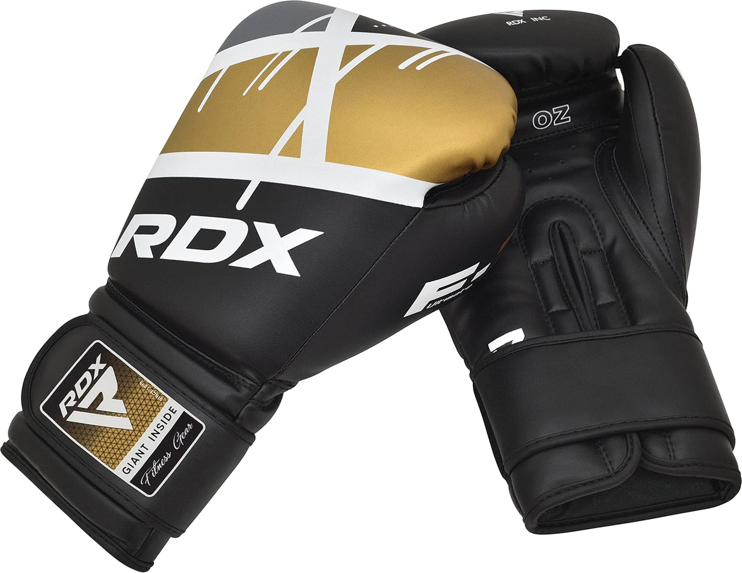 RDX Boxing Gloves - EGO Sparring & Training Mitts | Maya Hide Leather, Ventilated, Long Support, 8-16 oz