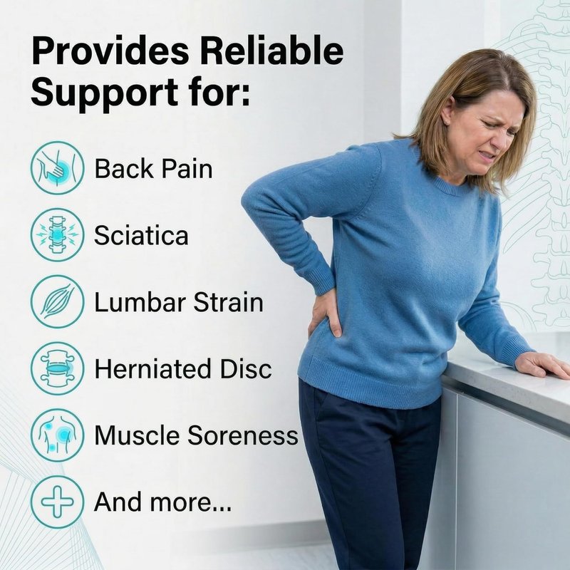 Ultra Breathable Back Brace for Women and Men Lower Back, Lightweight & Thin Back Support Belt, Dual Adjustable Waist Lumbar Support Belt for Sciatica, Herniated Disc, Scoliosis Back Pain Relief