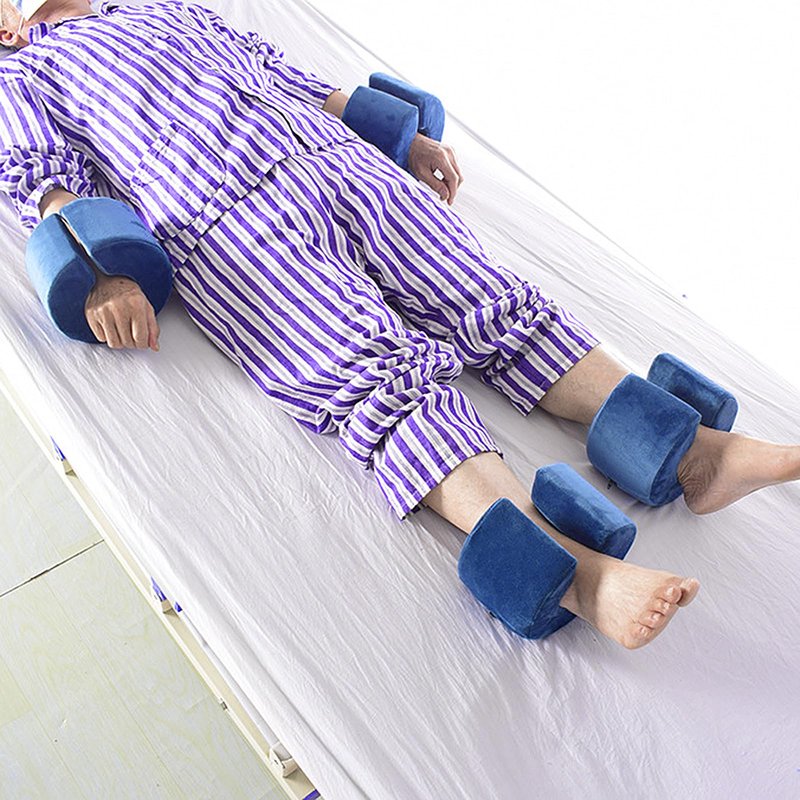 TINAYAUE Adult Anti Pressure Ring Foot Elevation Pillows Ankle Heel Protection Cushion Wedge Support Bedridden Patient Elderly for Reducing Pressure