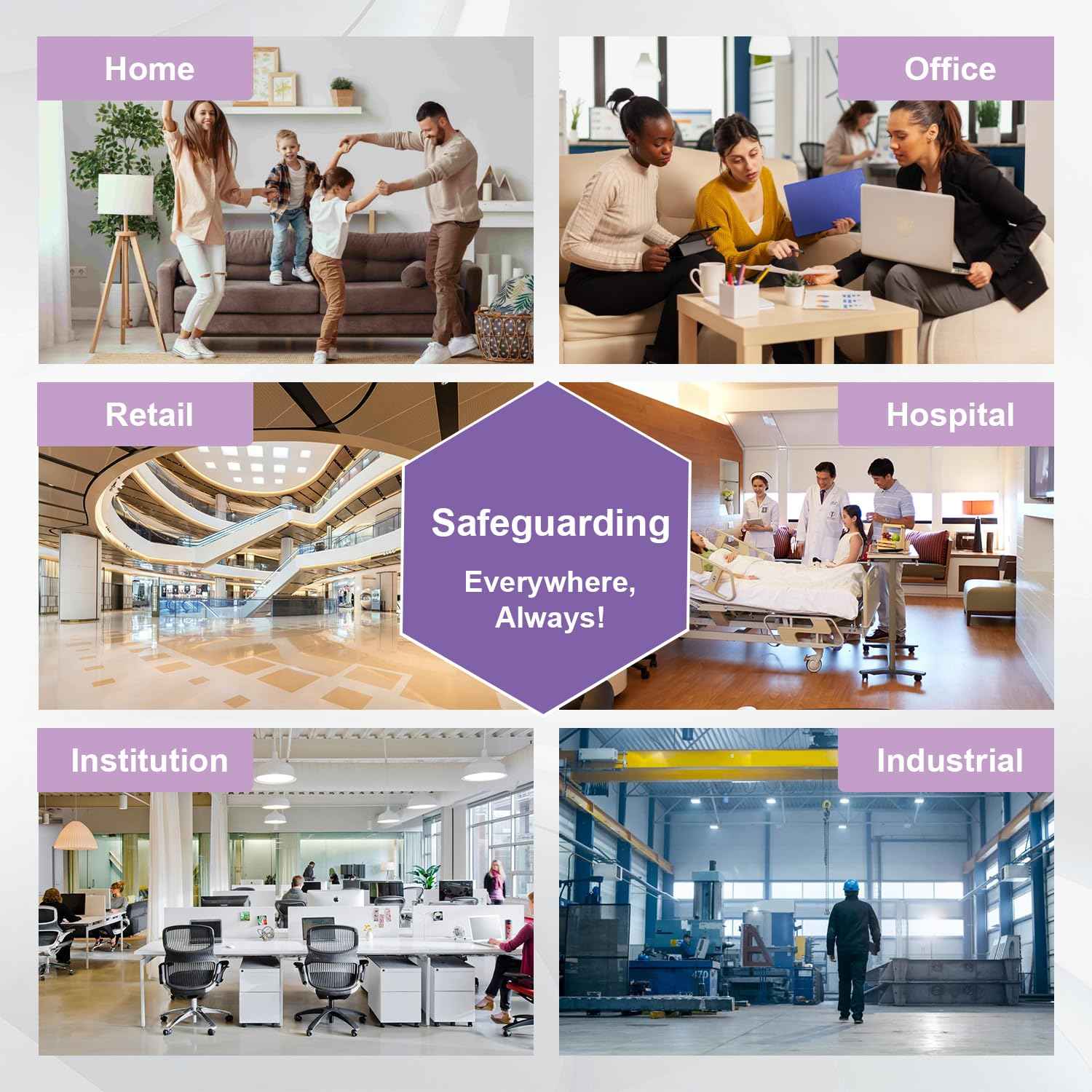 Plzgoon 14x14x1 Air Filter MERV 11 (4 Pack) MPR 1000 Pleated AC Furnace Filters for Home Office Air Conditioner AC HVAC Furnace Heating Systems (Exact Dimensions: 13 3/4x13 3/4x3/4 Inches)