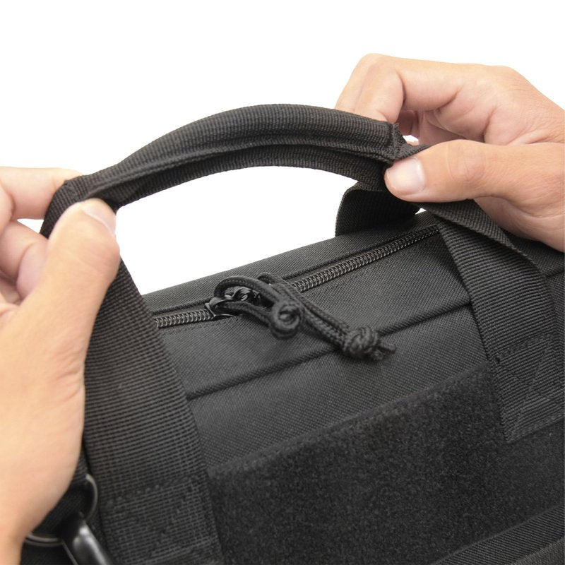 UTG Competition Shooter's Double Pistol Case, Black