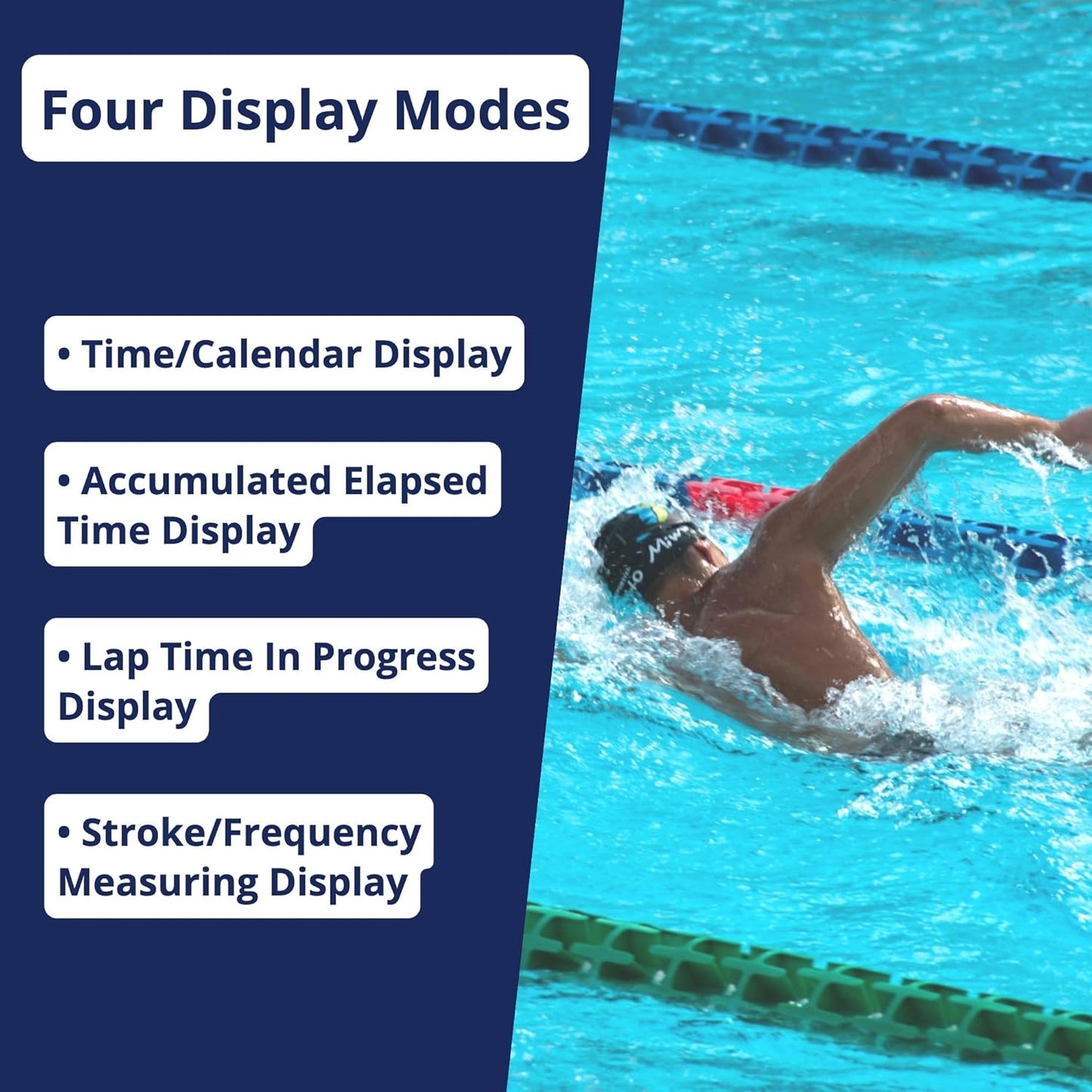 Ultrak 100 Lap Memory Timer - Accurate Timing Solution for Athletes | Bright Yellow Design