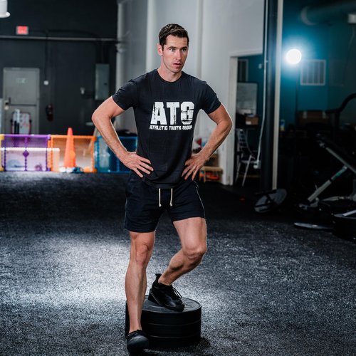 Knees Over Toes Guy ATG Buddies Squat Wedge Block for Heel Elevated Squat and ATG Split Squats with Carrying Case, Light Weight and Easy to Travel