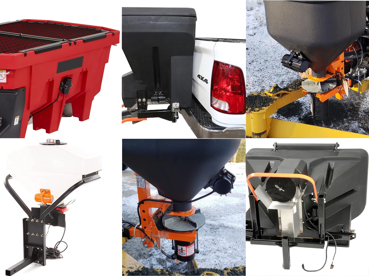 AMBITIONMOTOR VIB100 12VDC Vibrator Vibration Motor for Salt Sand Spreader and Concrete Mixer 54Hz 100LBS