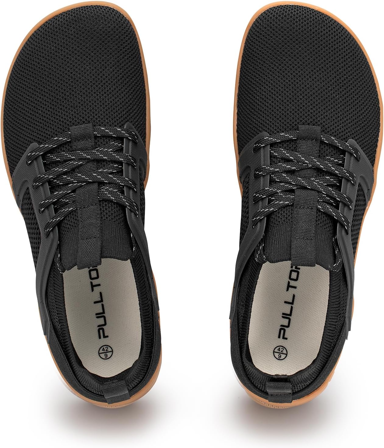 Pulltop Barefoot Trail Running Shoes - Wide Toe Box | Zero Drop Sole for Minimalist Training