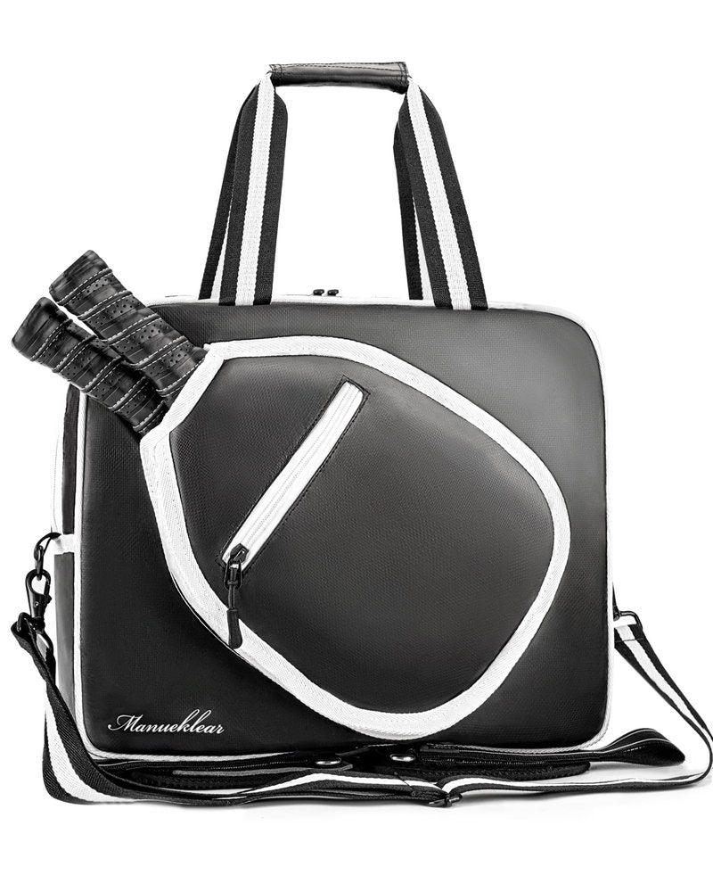 MANUEKLEAR 100% Waterproofing Pickleball Bags for Men and Women, Crossbody Sling Pickle Ball Bag Tote