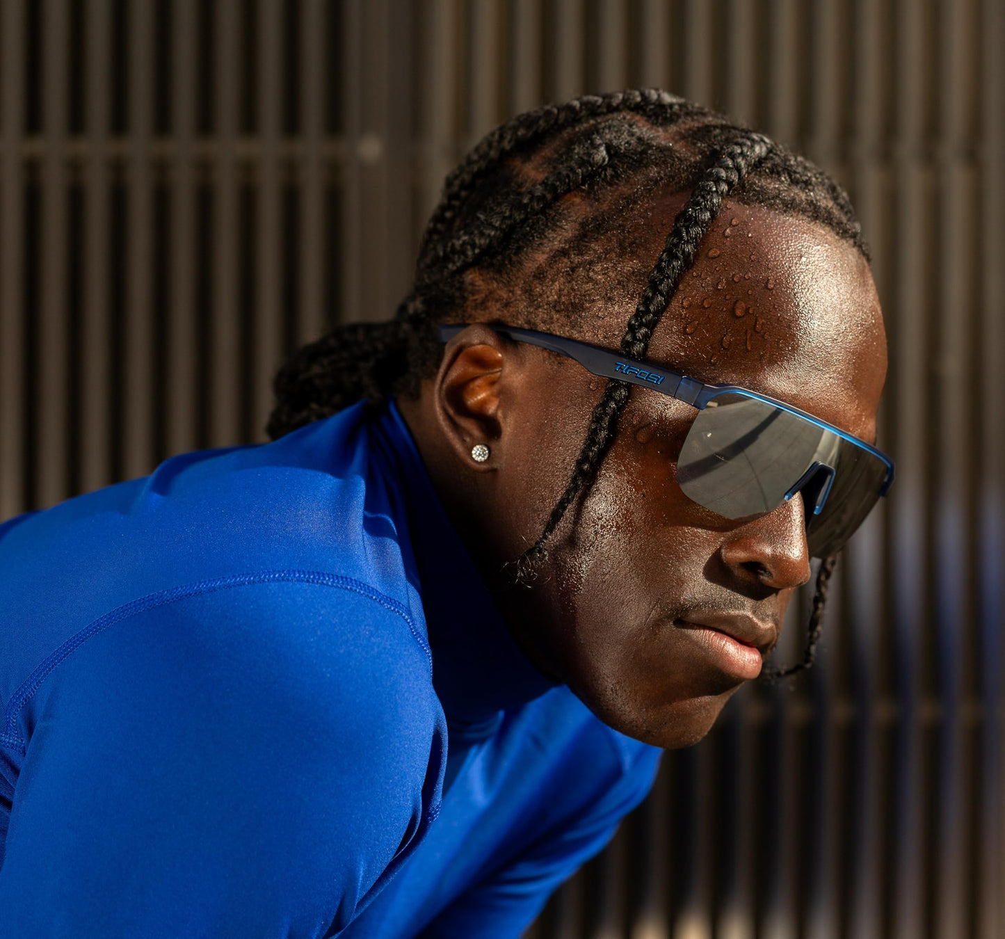 Tifosi Optics Sanctum SL Sunglasses (Midnight Vapor (Silver Mirror))