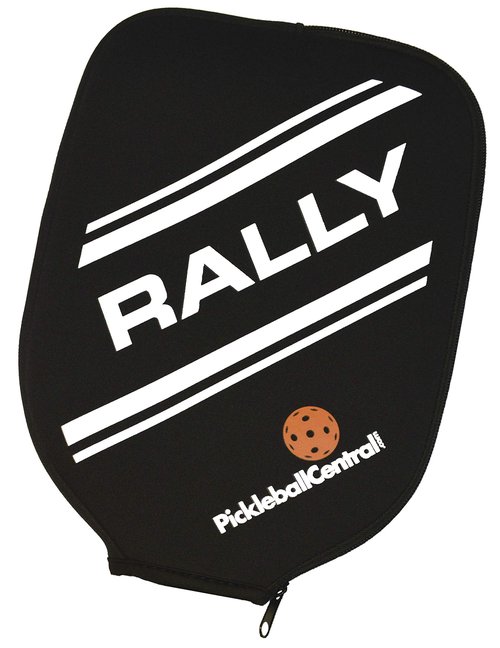 Rally Flare Graphite Pickleball Paddle | 2 Player Pack with Pickleballs and Paddle Covers | Polymer Honeycomb Core, Graphite Hybrid Composite Face | Lightweight (Purple/Green)