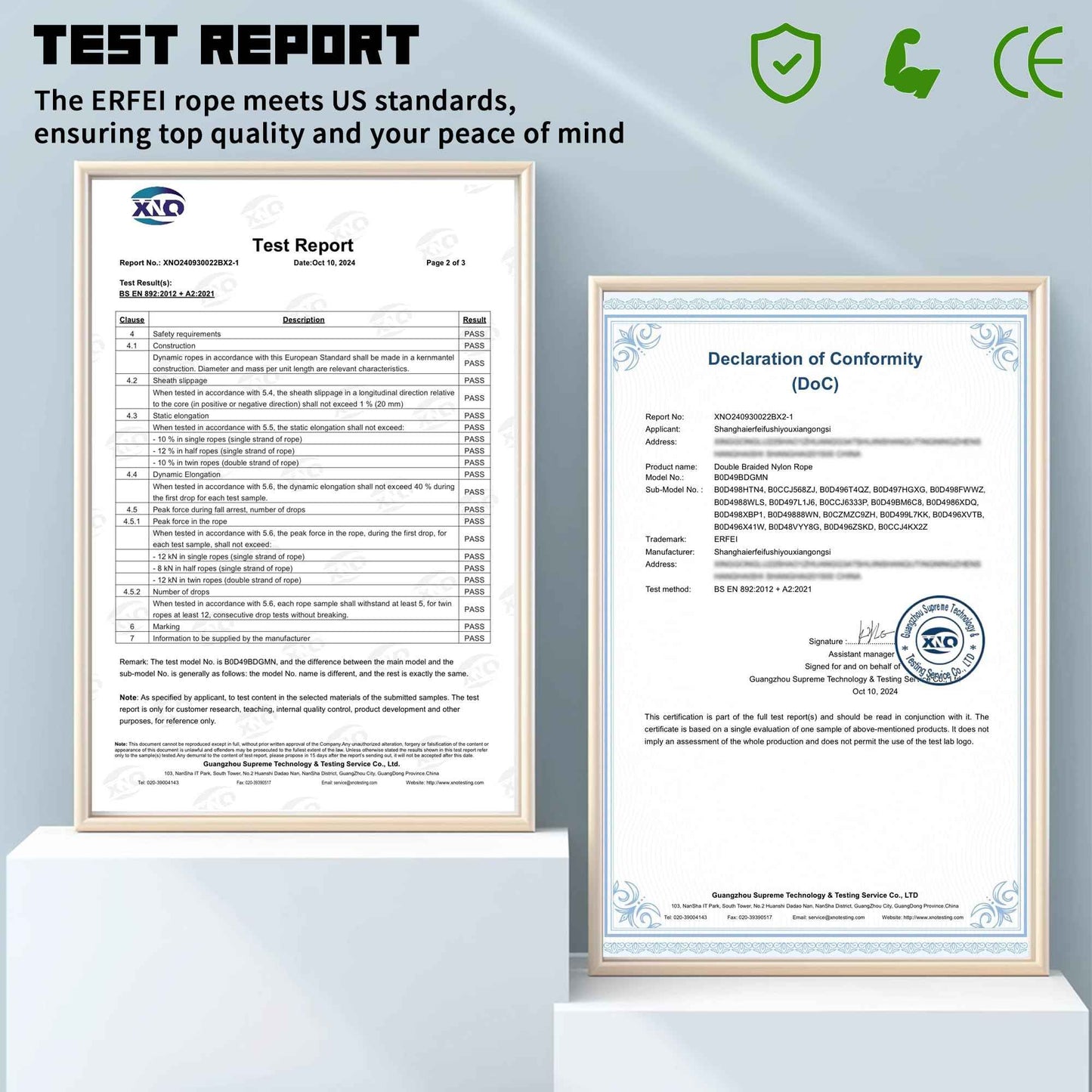 1/2 Inch 50ft Double Braided Polyester Arborist Rope, Heavy Duty Nylon Rope for Anchor, Tree Work, Cargo, Pulling, Sailing(ArmyGreen)