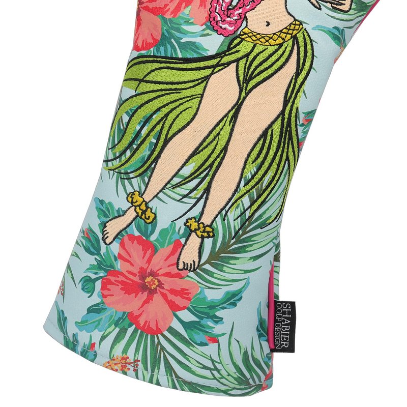 SHABIER Golf Driver Headcover with Hawaiian Girl Design for Golf Driver Club