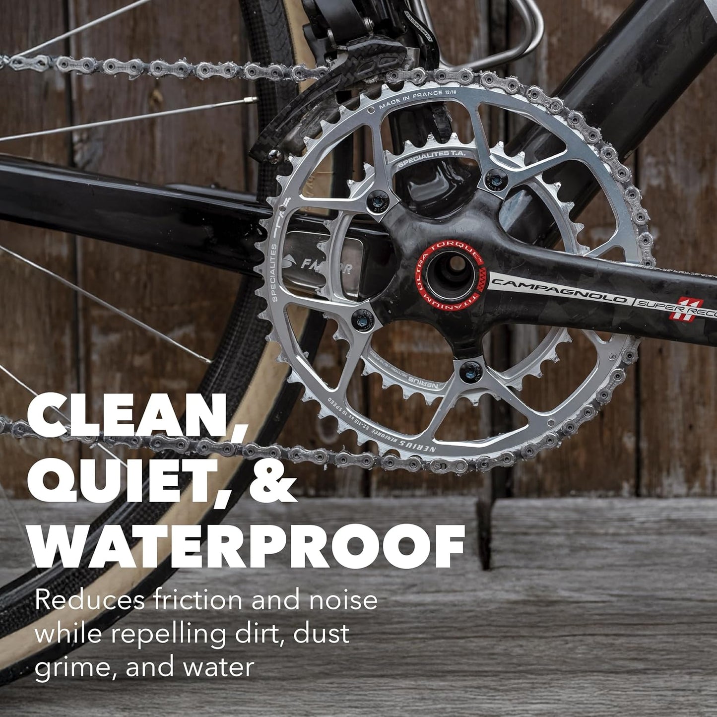 SILCA Super Secret Bike Chain Lube - Ultra Fast Liquid Wax for Smooth, Silent Performance - All Weather Formula
