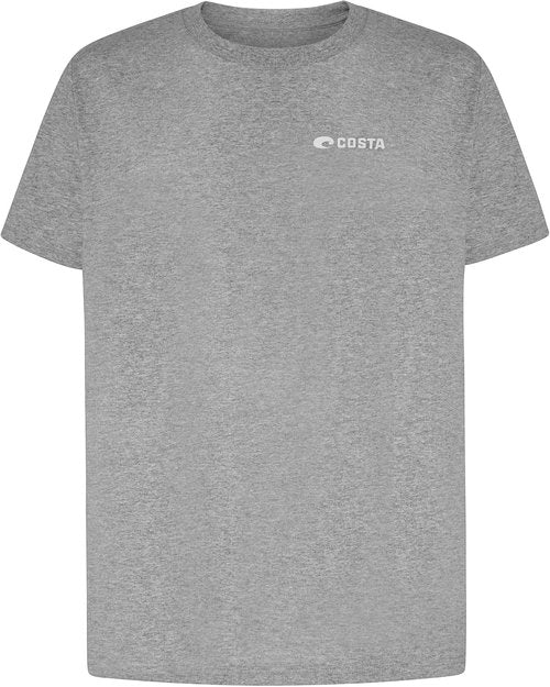 Costa Del Mar Men's Bass Emblem Short Sleeve Crewneck T-Shirt - Stylish & Comfortable Fit