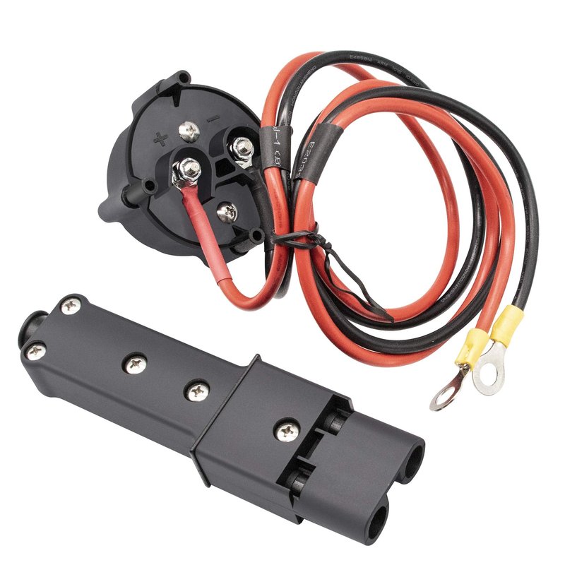 CLUBRALLY 48V MAC DC Charger Plug Kit JR1-H235A-00+JR1-H6181-02-00 Powerwise Receptacle with Wires Applicable to Yamaha Electric G19/G22