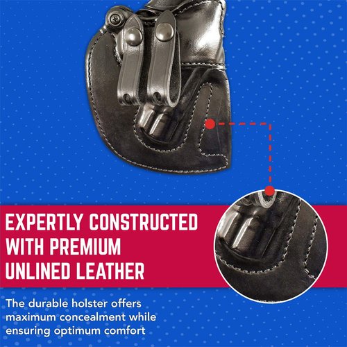 Desantis Cozy Partner Holster fits 2-2 1/4-Inch S&W J Frame, Right Hand, Black, (028BA02Z0)