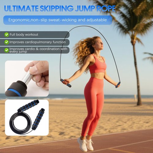 Agility Ladder,Speed Training Equipment Set,20ft Agility Ladder,12 Soccer Cones,4 Hurdles,Jump Rope,Running Resistance,Basketball Soccer Training Equipment with Carrying Bag for Kids Youth Adults-Blue