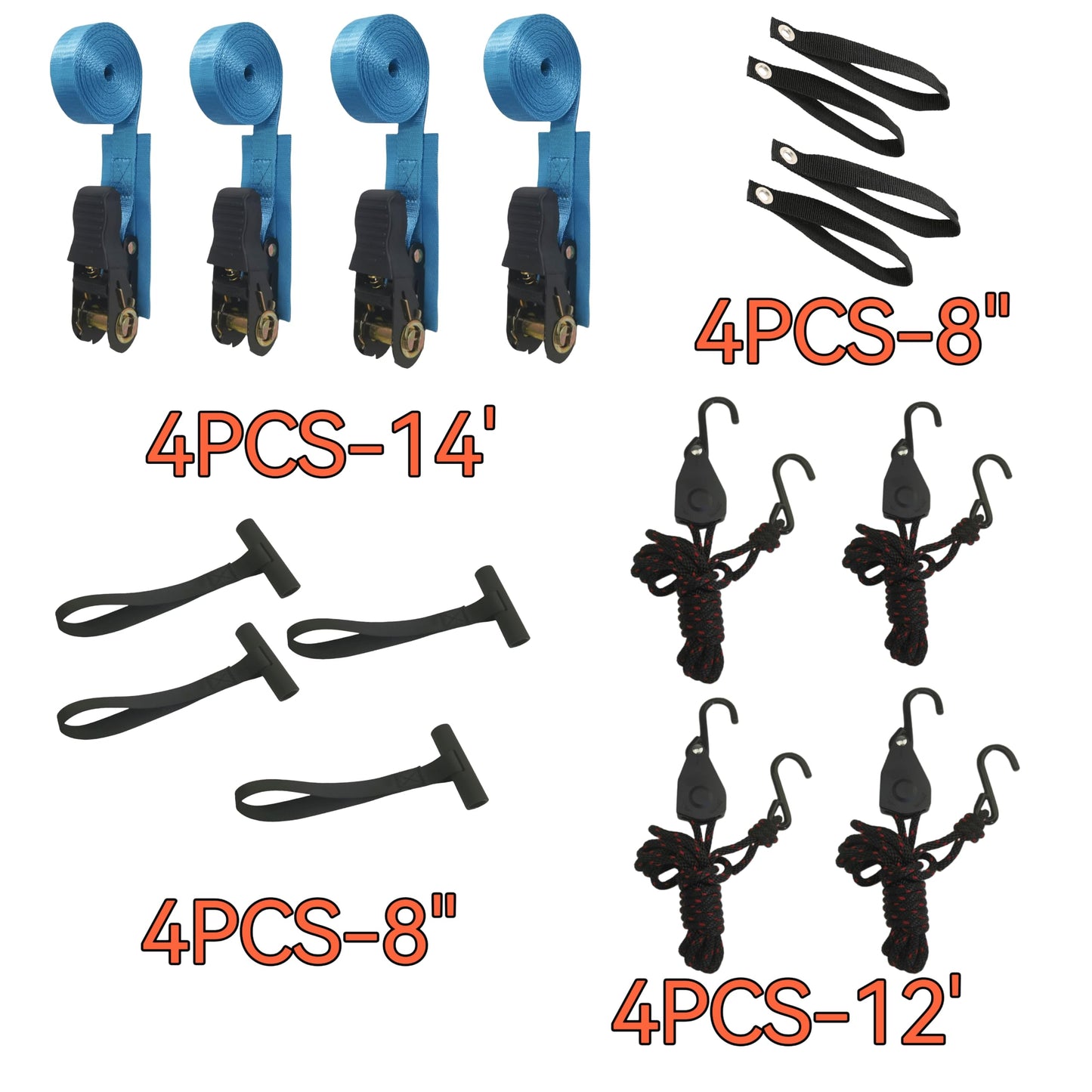 2-Pack Kayak Roof Rack Carrier - Heavy-Duty J-Style Crossbar Mount