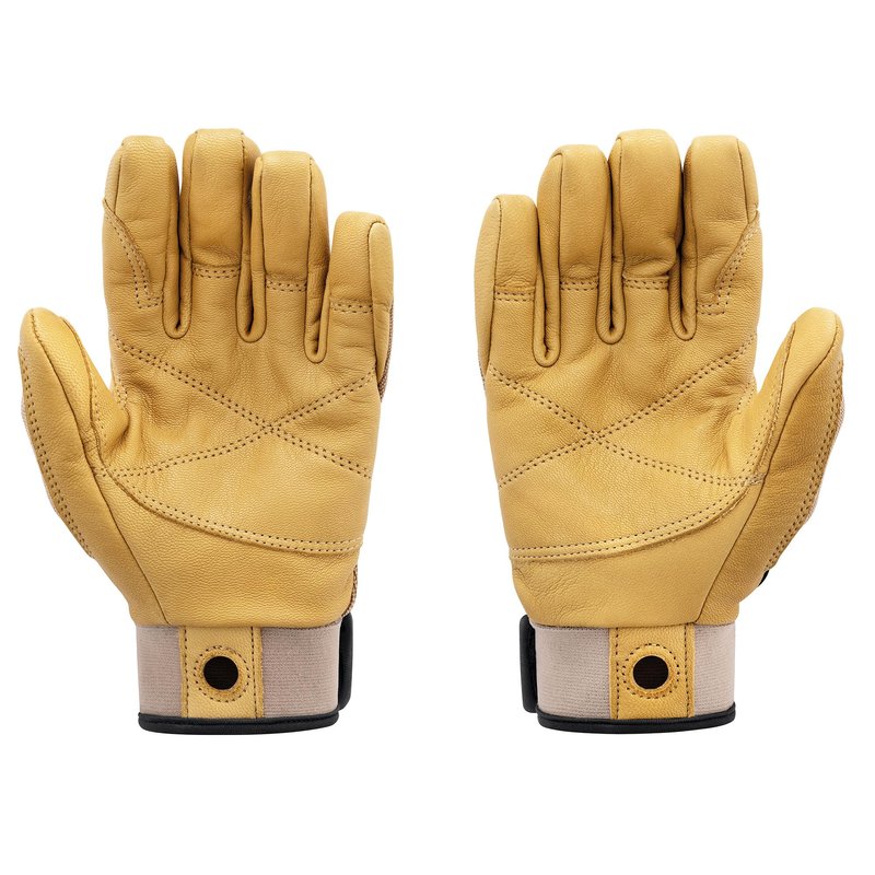 PETZL CORDEX Lightweight Belay/Rappel Gloves - Beige, X-Small