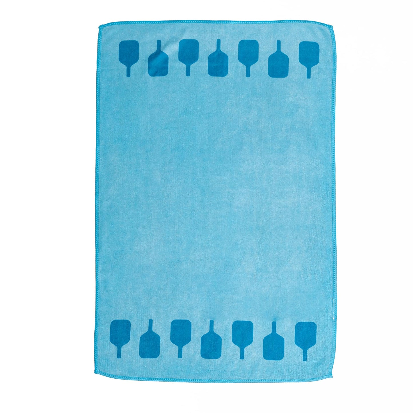 Pickleball Towel – Microfiber Sports Towel with Pickleball Pattern – Quick-Dry Sweat Towel for Pickleball Players, Accessories & Gifts (Teal Pickleball Paddles)