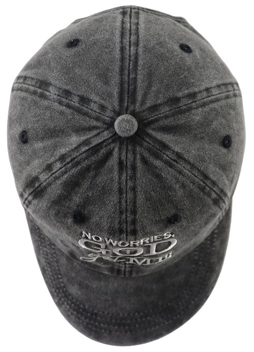 Christian Gifts for Women Men, Funny God Got Me Hat, Jesus Cross Baseball Cap, Christmas Faith Religious Birthday Gift for Mom Dad Mama Wife Hubby Sis Black
