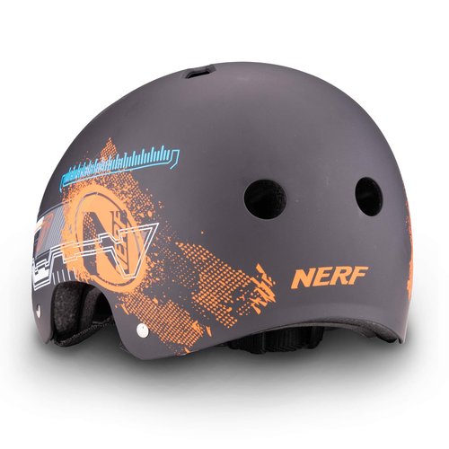 Flybar NERF Skateboard Helmet-Multi-Sport Impact Protection for Youth, Child, Adults - Bike, Inline & Roller Skating,Skateboarding, BMX, Scooter-Protective Gear Kids, Teens, Men, Women(Large, Black)