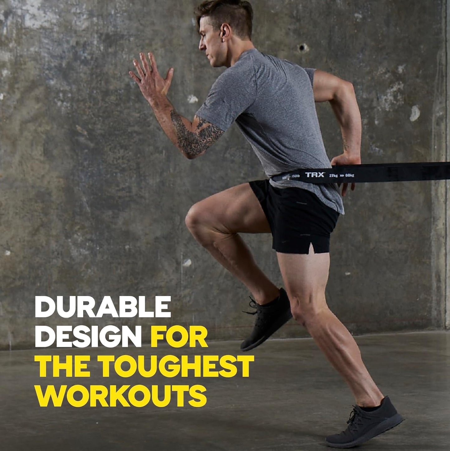 TRX Training Strength Band Set - Full-Body Resistance Bands for Home & Gym Workouts