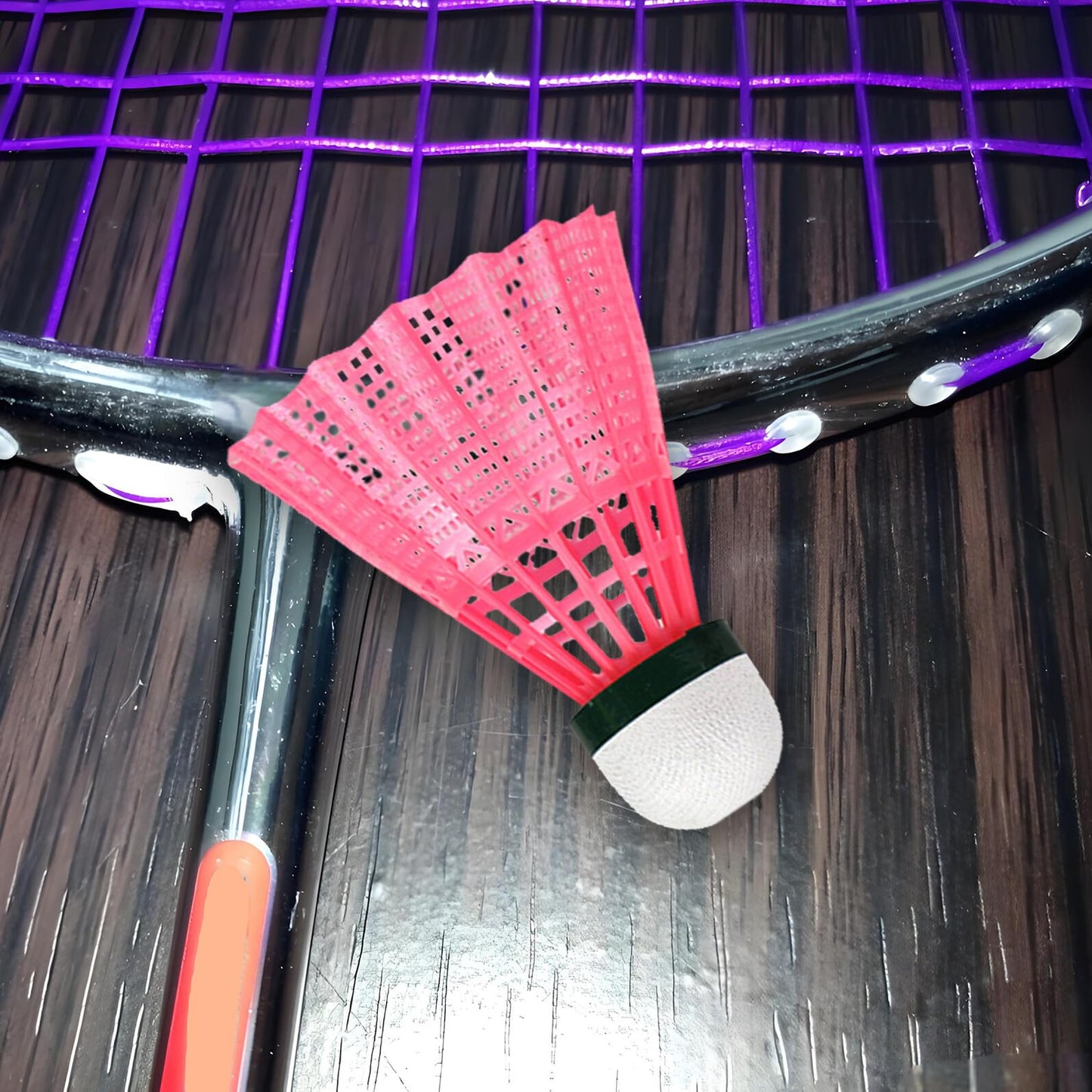 BIUDECO 6-Pack Badminton Shuttlecocks for Indoor Outdoor Play Durable Nylon Birdies for School Training Exercise Fitness Activities