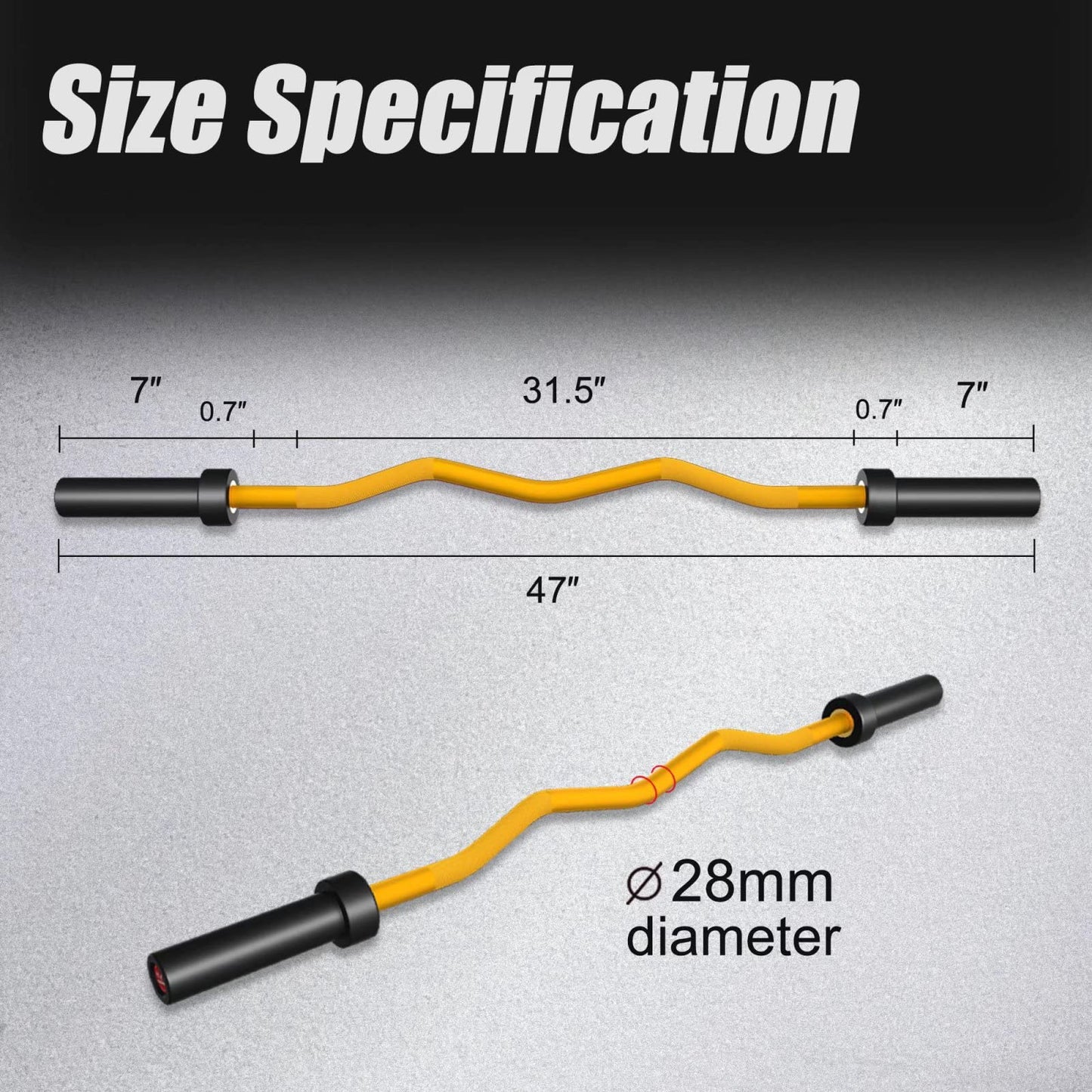 Elevens Olympic Bars (330 LBS/Yellow)