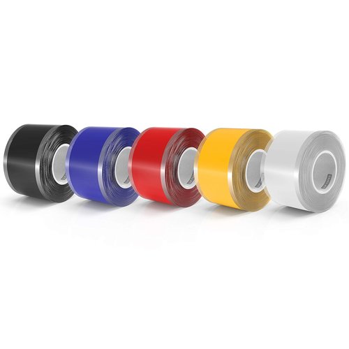 LLPT Self Fusing Silicone Tape - Premium Grade Silicone Wrap for Emergency Repairs | 5 Pack, Multiple Thicknesses