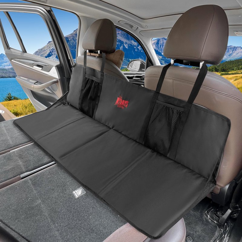 MYDAYS Car Rear Seat Mattress Extension Plate, Portable Air Mattresses Extenders for Sleeping, Increase Travel Trunk Bed Space for Car/SUV Camping