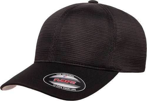 Flexfit Men's 360 Omnimesh Cap - Breathable Mesh Design for Ultimate Comfort | Adjustable Fit