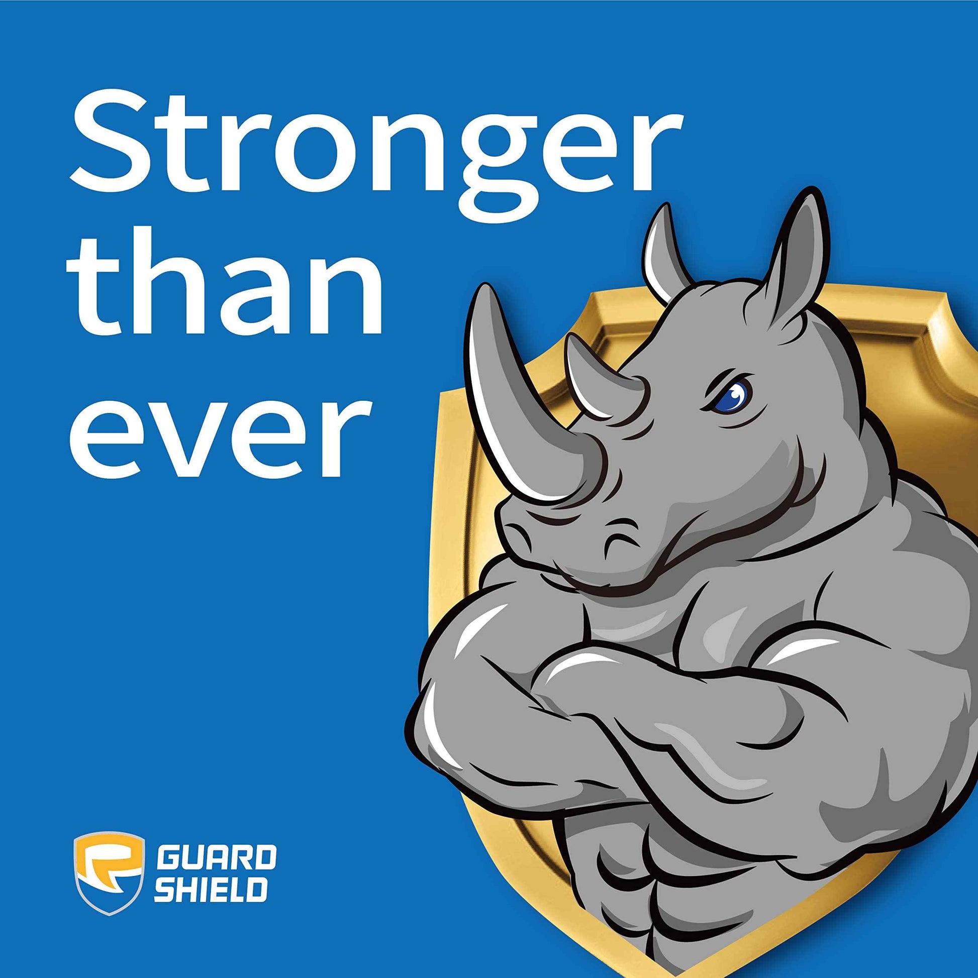 GUARD SHIELD Brown Tarp 10x10 Feet Waterproof Tarps Lightweight Camping Tarp Outdoor Multi Purpose Poly Cover 6mil