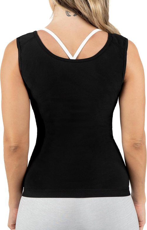 Kewlioo Women's Sauna Suit Vest - Heat Trapping Zipper Jacket for Enhanced Workout Comfort