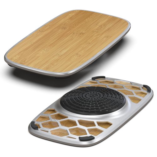 Base+ Standing Desk Balance Board, Anti Fatigue Mat Standing Desk for Office, Wobble Balance Board Exercise Mat for Improved Posture & Focus, Wobble Accessories