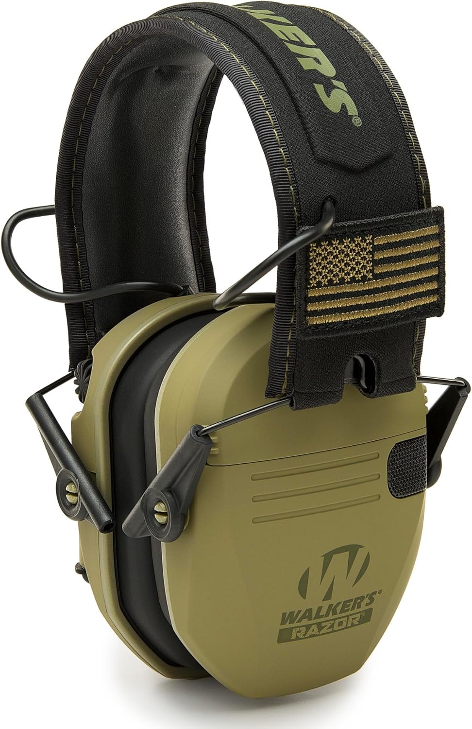 Walker’s Razor Slim Electronic Muff - Noise-Canceling Hearing Protection | Lightweight & Comfortable