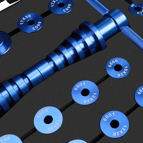 Wanocean Bicycle Bearing Press Set, Bike Tools for Wheels/Hub BB Axis Installation Universal Repair Kit, Turning Point Tool for Cycle Soft Tail Frame Drift