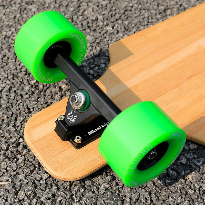 VANPRO DIY Electric Skateboard Trucks 7.25" Long Skateboard Trucks (Black)