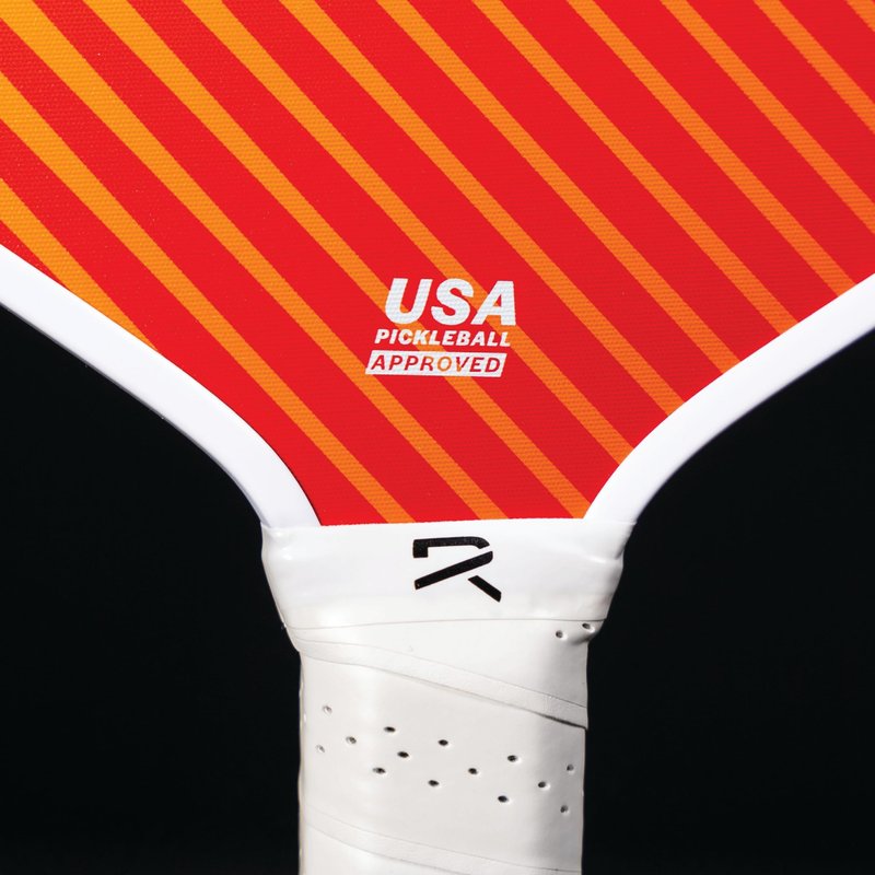 Rally Flare Graphite Pickleball Paddle – 2025 Version | Lightweight Design, Durable Polymer Core, Carbon Face, USAPA Approved (2025 Orange)