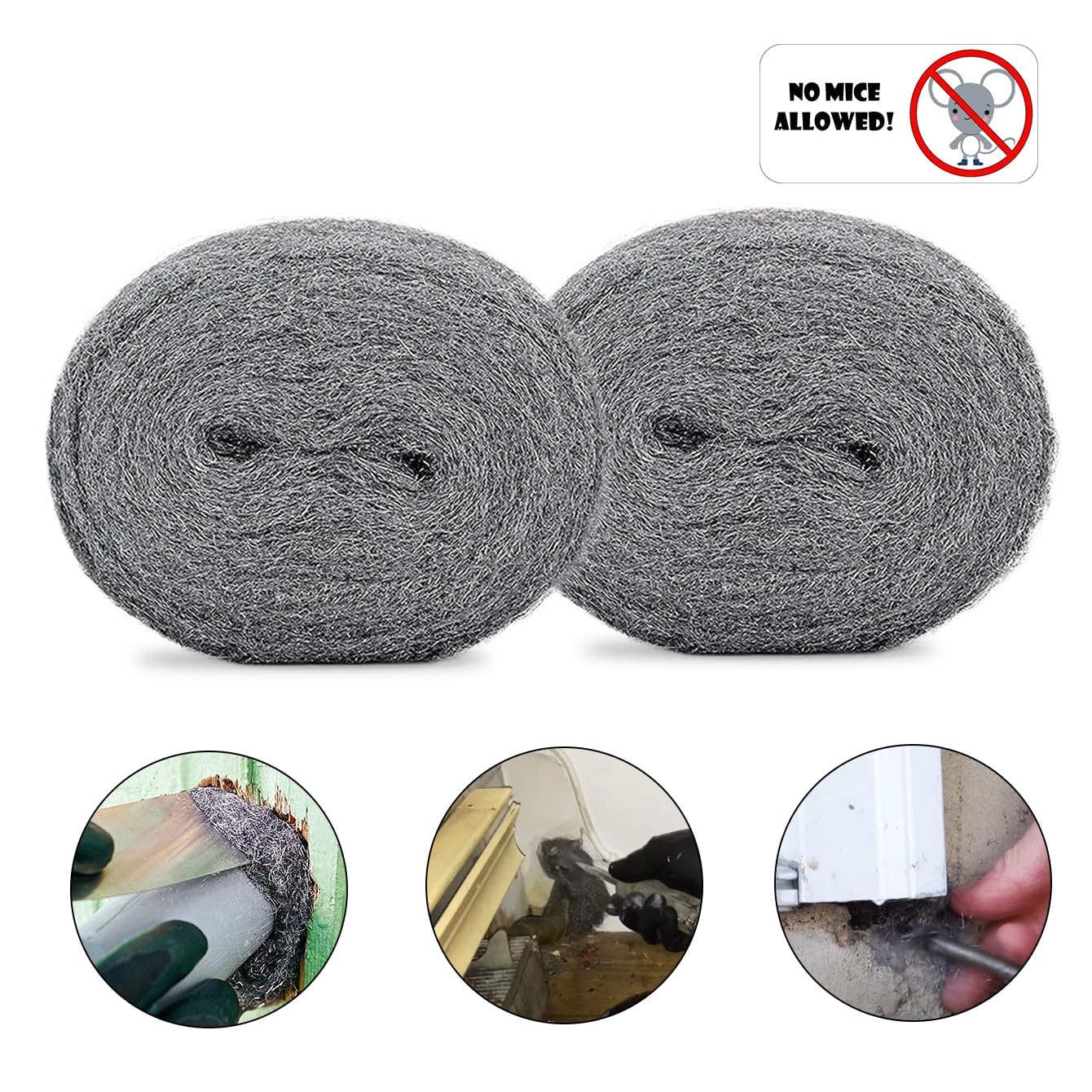 20ft 0000 Steel Wool Roll | 3" x10ft (Pack of 2) Steel Wool 0000 Grit for Cleaning,Polishing and DIY