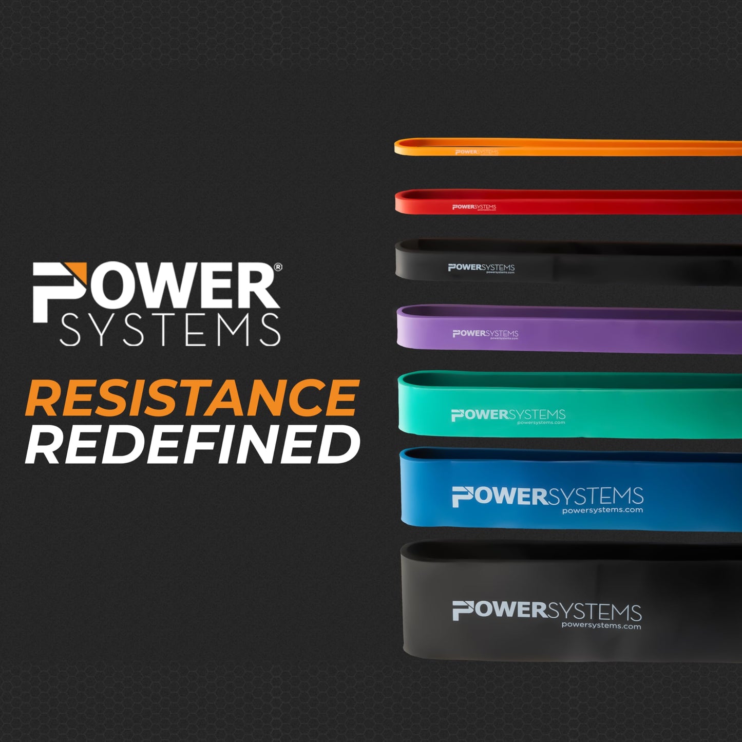 Power Systems Strength Band, Light 5-25 Pounds of Resistance, Closed Loop Band, 41 Inches, Red, (68163)
