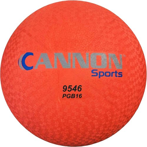 Cannon Sports Durable Rubber Playground Ball - Versatile for 4-Square, Kickball & Dodgeball | Multiple Colors & Sizes Available