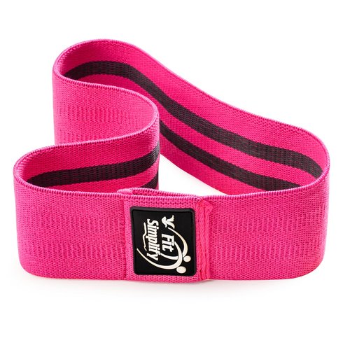 Fit Simplify Non Slip Fabric Resistance Hip Bands, Set of 3