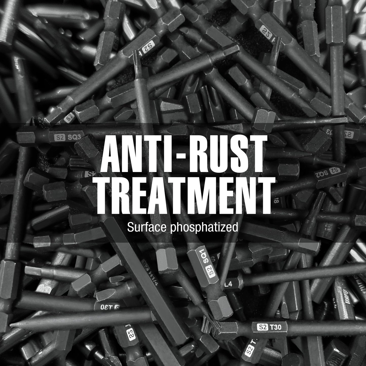 WORKPRO 10pcs Square Bit Set, CNC Machined S2 Steel Magnetic Screwdriver Bits Set, 1/4 Inch Hex Shank Driver Bits, 2.3 Inch Long Screwdriver Bits Set with Storage Box