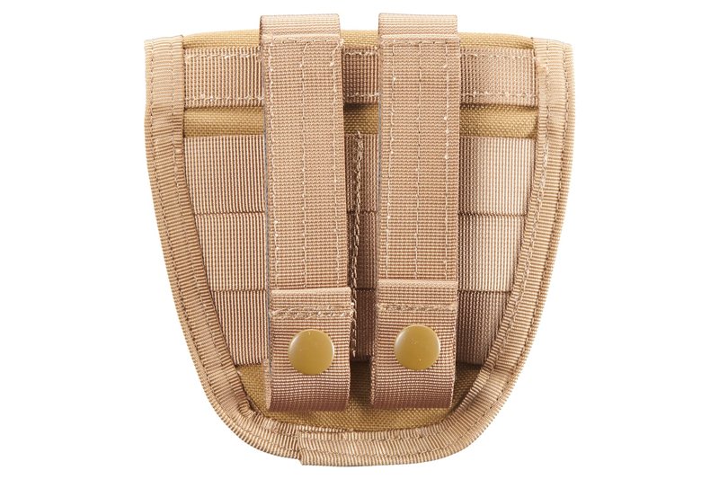 Single Airsoft Pistol Magazine Tactical Handcuff Pouch - Code 11(Color: Tan)
