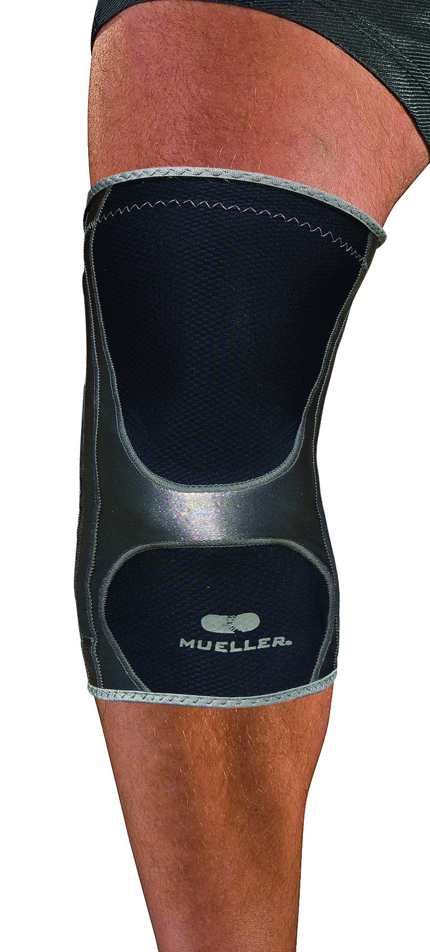MUELLER Sports Medicine Hg80 Knee Support, Knee Pain Relief Support for Men and Women, Ideal for Arthritis, Sprains, Black, Large