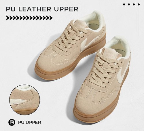 Lucky Step Women's Platform Sneakers - Retro Casual Walking Shoes with Thick Sole | Stylish Tennis Trainers