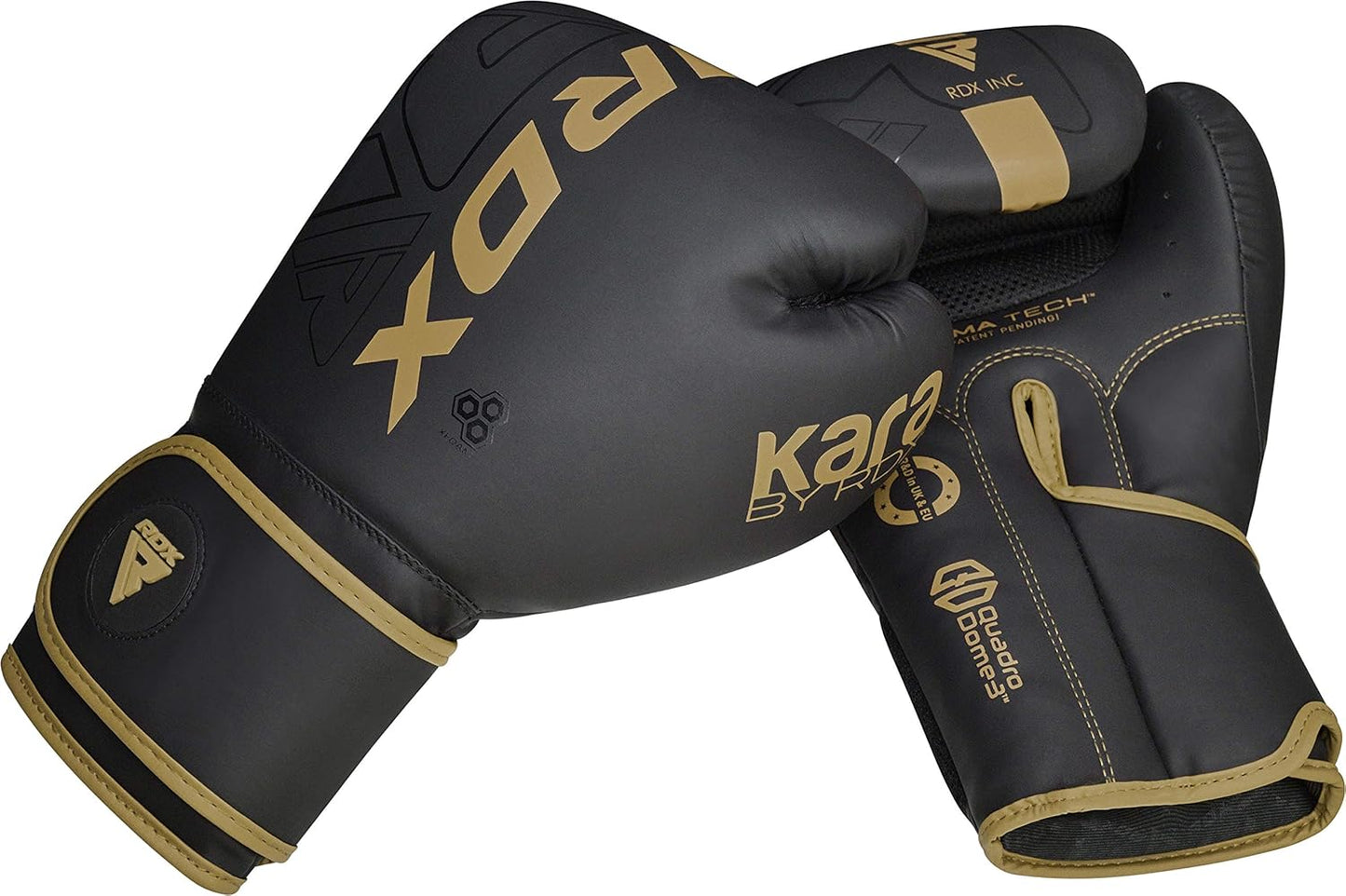 RDX Boxing Gloves - Pro Training Sparring | Maya Hide Leather for Muay Thai & MMA | Ventilated Palm, 8-18 Oz Options