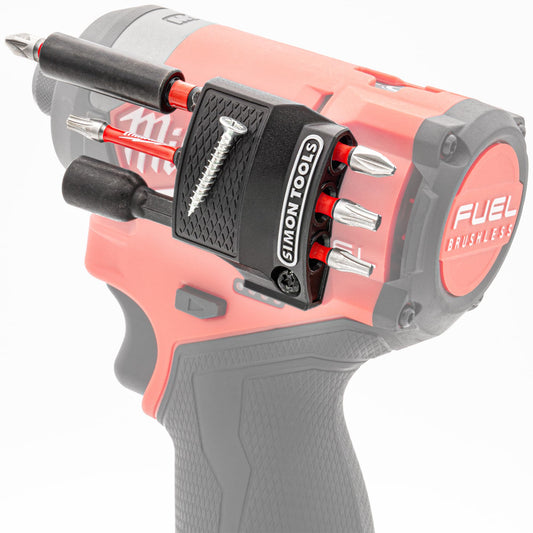 Simon tools Magnetic Bit Holder for Milwaukee M12 Impact Driver & Drill - Milwaukee Bit Holder for M12