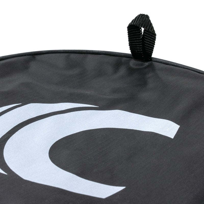 Cannon Sports Premium Padded Badminton Racket Cover Bag with Adjustable Shoulder Strap - Waterproof, Lightweight, Durable (Black)