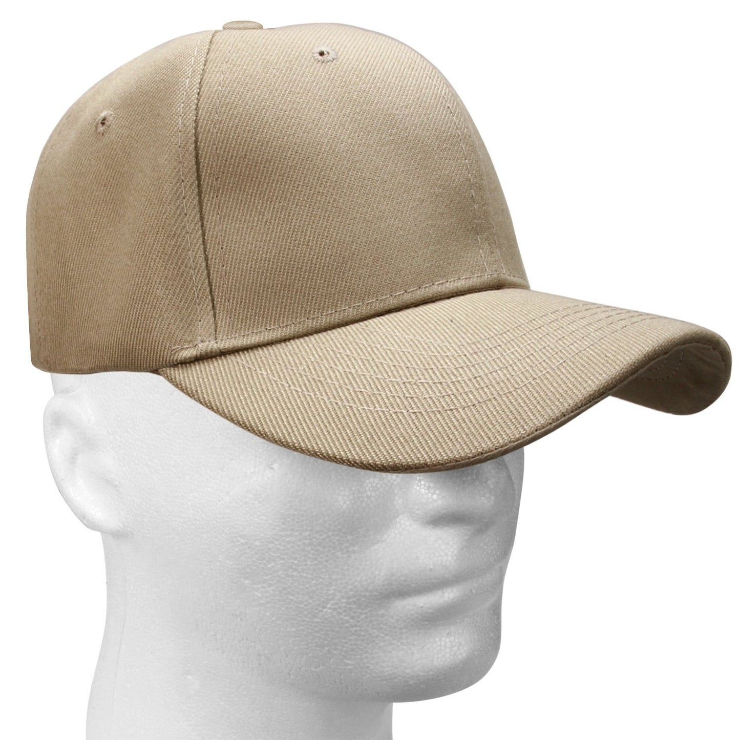 Falari Baseball Cap Adjustable Size for Running Workouts and Outdoor Activities All Seasons (1pc Khaki)