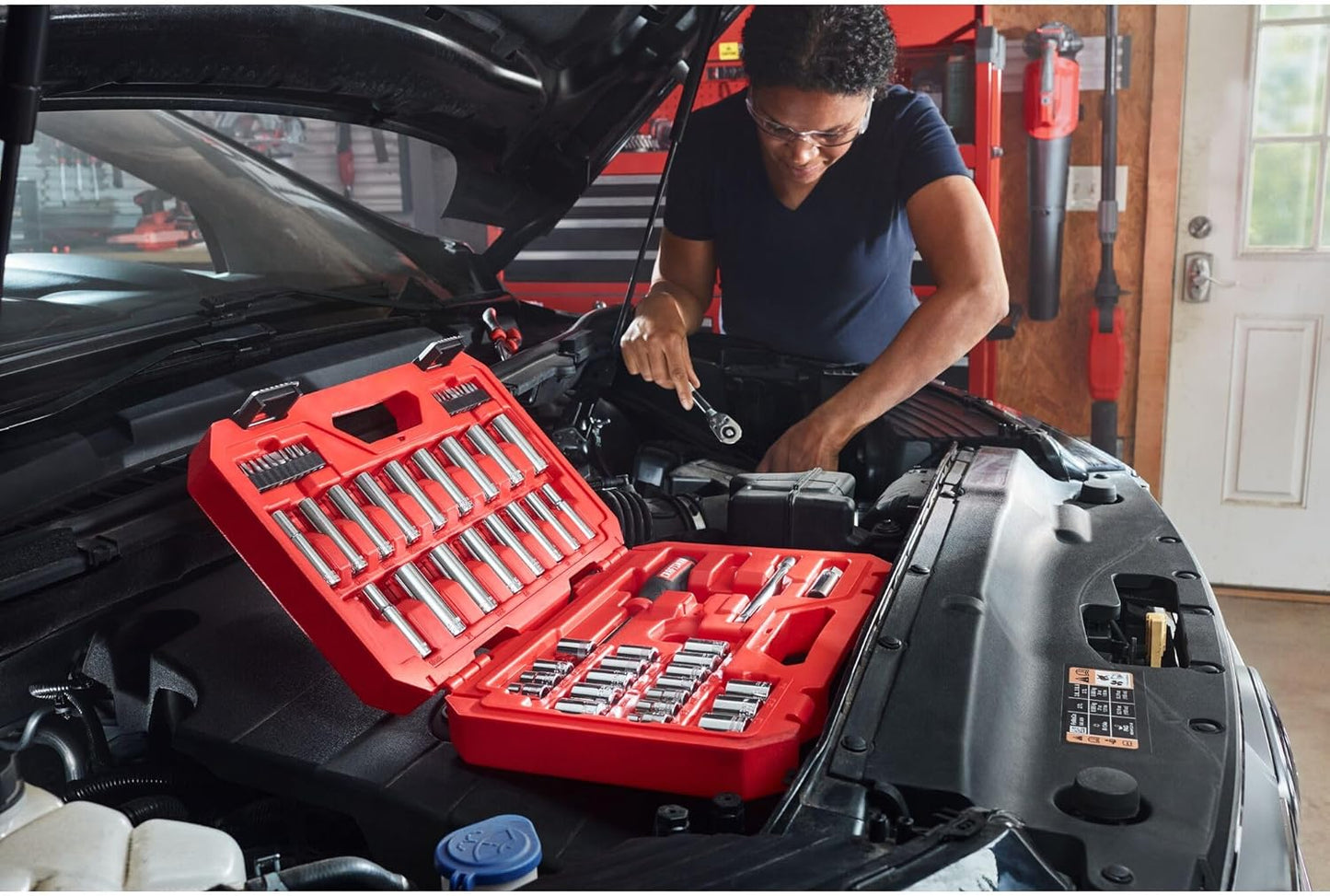 61-Piece CRAFTSMAN Mechanics Tool Set with 3/8 Inch Drive – Complete Toolkit